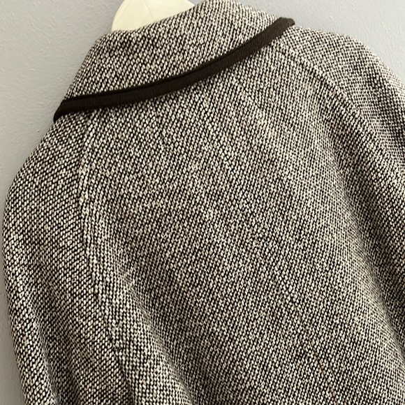 Vintage 60’s Tweed Coat‎ M. Liman Co. Penguin Fashions Brown Tan Size Various - Picture 6 of 16